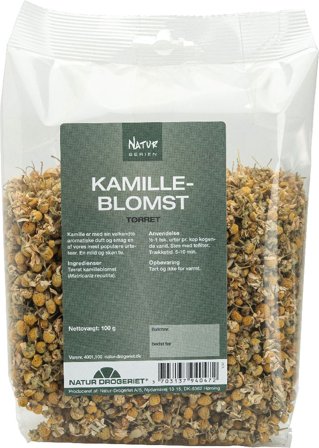 Natur Drogeriet Kamilleblomst 100 g, Helse & Madvarer, Te, Kamillete