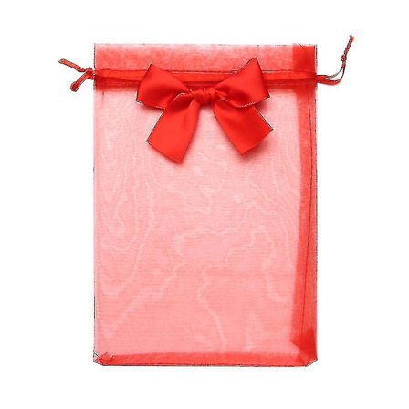 10 kpl/erä Hieno perhoslaukku Häät Nyöri Pussi Organza Laukku Lahja Korkea