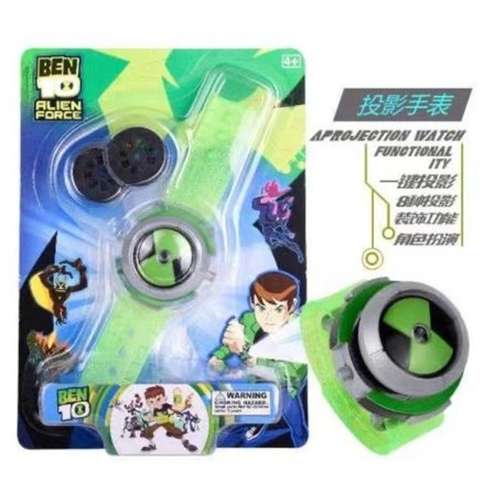 Ben 10 Projektor Klokke Leke Ben Ten Alien Force Omnitrix Klokke Projeksjon Actionfigur Barn Leke Gaver