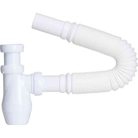 Gelia 3000920372 Pungvannlås plast, fleksibelt, for 32 mm rør, Innendørsavløp