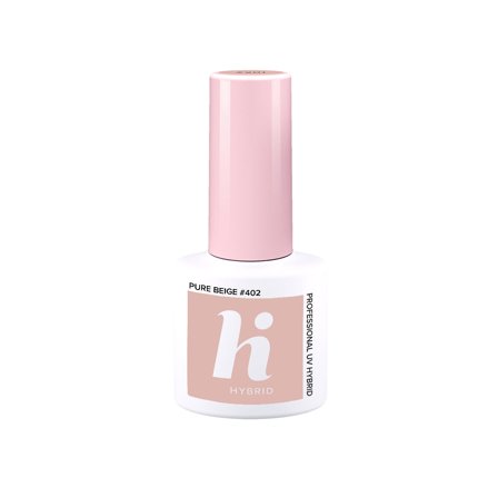 HI HYBRID Choco&Latte Smalto Semipermanente #402 Pure Beige 5ml - Smalto Gel e semipermanente