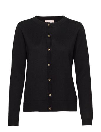 Srmarla Cardigan Knit Strikkegenser Cardigan Svart Soft Rebels
