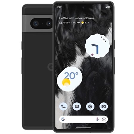Google Pixel 7 Obsidian 128 GB Klass C (refurbished)