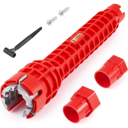 Vask Armatur Nøgle Dobbelt-Hoved Vandrør Nøgle Vask Installation