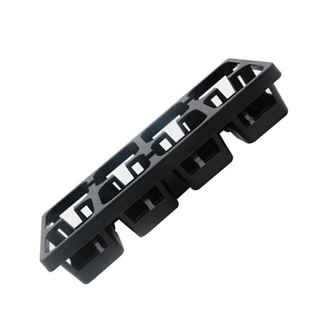 8 Celler Rutenett Blomsterpottebrett Plast 8 Spirebrett Blomsterpotter for Sukulent Små Blomster 30x15x5.5cm