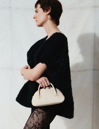 Liffner Ew Dome Clutch - Beige - ONE SIZE