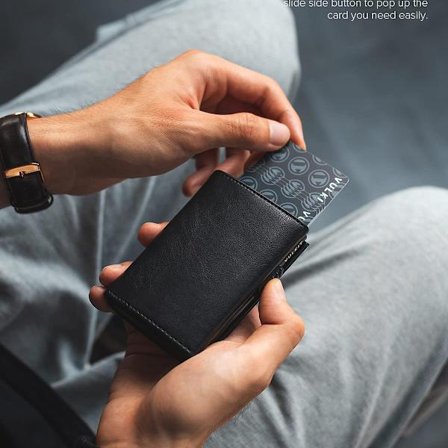 RFID-tyverisikret kortholder i aluminiumslegering til mænd