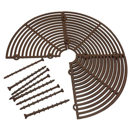 Multifunktionel Plant Pot Gitter Justerbar Holdbar Blomsterpotte Jordbeskyttende Dæksel Til Have