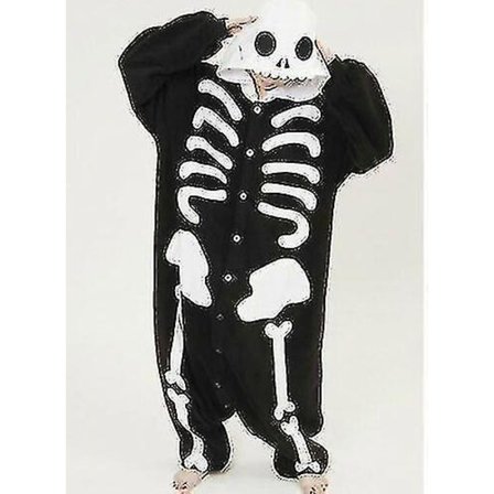 Halloween Unisex Onesie Kigurumi Fancy Dress Kostume Hættetrøjer Pyjamas Sovetøj-9-1