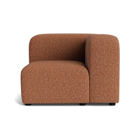 Milo hjørnemodul, højrevendt - Puente Brun Terracotta - 100x100x72 - Sofa