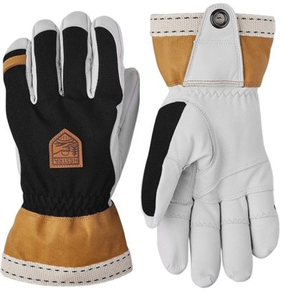 Hestra Ergo Grip Alpha 5-finger Svart