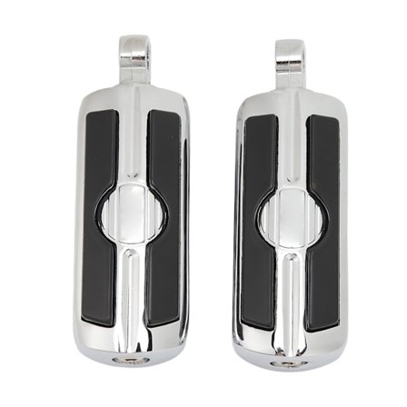 Motorcykel Highway Fotpinnar Vinklade Justerbara Fotpedaler Ersättning för Harley Davidson 1 Par