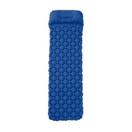 Ultralätt uppblåsbart liggunderlag m/kudde 190 x 58 cm.