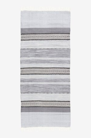 InHouse Group - Puuvillamatto Åby - Harmaa - Puuvilla- & räsymatot - 70X160 - - Homeroom