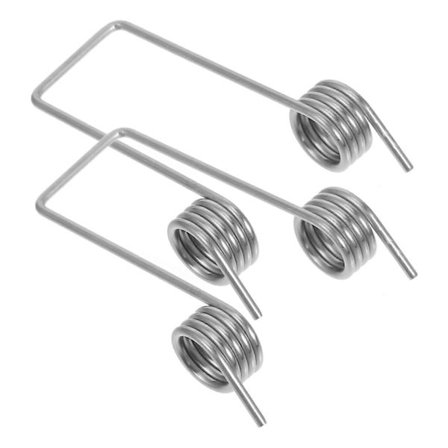 2 stk. Søppelkasse Lokk Fjær Små Fjærer Erstatt Lokk Fjær Søppelkasse Torsjonsfjær Erstatningsfjær For Reparasjon