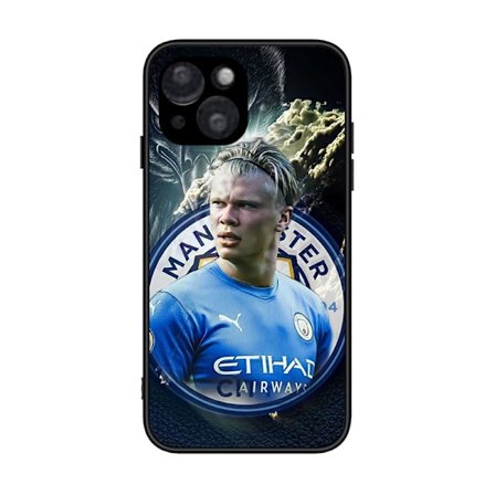 Man City FC Erling Haaland 2022/23 Första Laget Mjukt Gel Skal Kompatibelt Med iPhone 11pro max