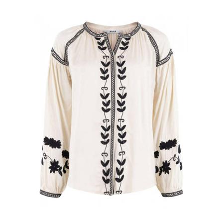 Anna Van Toor Blouse , Wit , Dames , Maat: 2XL