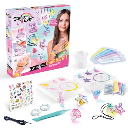 Style 4 Ever Crystal Gel Charms Kit