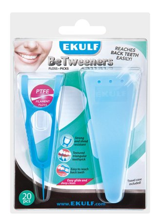 Ekulf BeTweeners Tandtrådsbøjle 20 stk, Medicin & Pleje, Mund & Tandpleje, Tandstikker