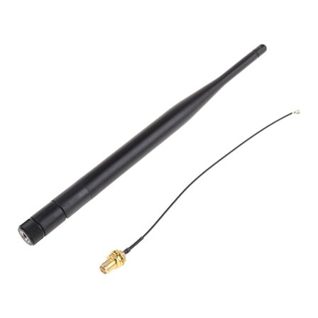 RP-SMA hann 868 MHz 5dBi trådløs antenneruterantenne+15 cm RP SMA hunn til I