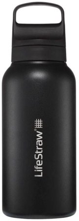 Lifestraw Go 2.0 Stainless Steel 1L Black