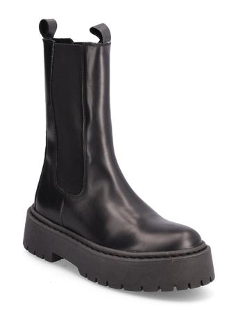 Biadeb Warm Long Boot Black Bianco