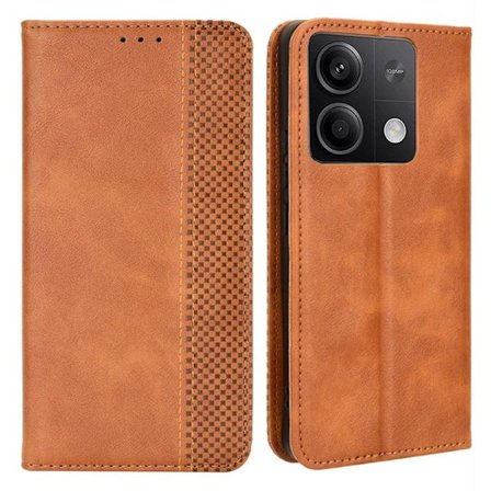 Bofink Vintage Xiaomi Redmi Note 13 nahkakotelo - Ruskea