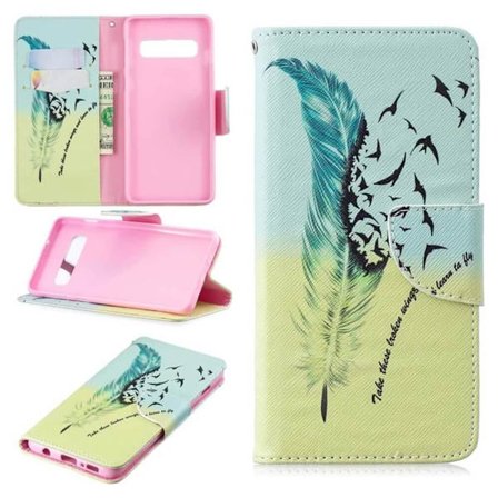 Plånboksfodral Samsung Galaxy S10 - Take These Broken Wings