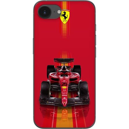 Yhteensopiva Puhelinkuori Apple Apple iPhone 16e Ferrari Formula 1 -auto ikonisessa punaisessa muotoilussa urheilullisella tarkkuudella