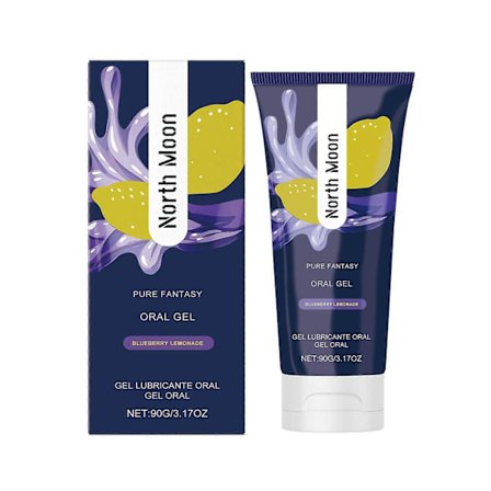 1-3x Oral Care Gel för att lindra kväljreflex & återfukta torr mun, doft av färsk frukt, icke-klibbig mun-gel, 90g