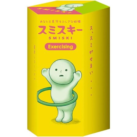 Original Smiski Corner Luminous Elf Series Blind Box, Figur Gave, Tilfeldig Stil, 1 stk Trening