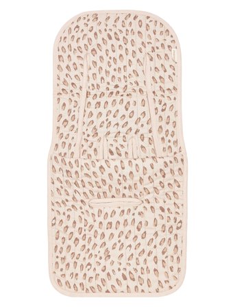 NOBODINOZ Hyde Park Universal Stroller Pad 34X75 - Beige - ONE SIZE