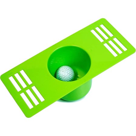 Innendørs Golf Putting Vent Cup, Vent Golf Trenings Putting Hull Cup Grønn Dekket Utstyr