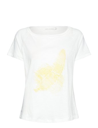 Sally T-shirts & Tops Short-sleeved Hvit Rabens Sal R*Betinget Tilbud