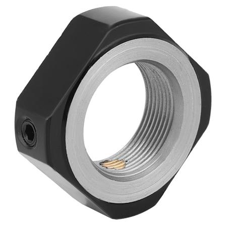 Højpræcisions indbyggede messingpuder Metal låsemøtrikker til kugleskruetilbehør (M17x1mm)