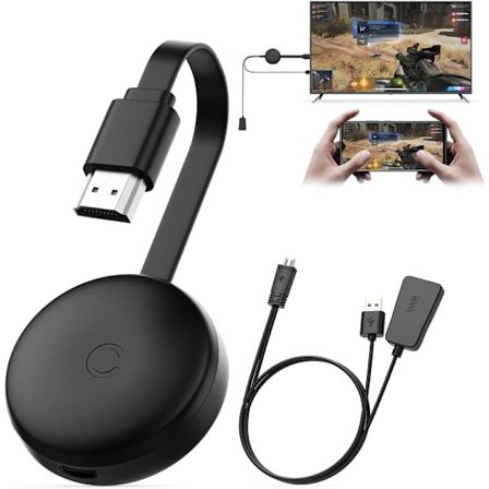 Trådlös HDMI-dongeladapter,Streamer Trådlös HDMI Dongel 1080p,HDMI-adapter för iOS/Android/Windows/Mac