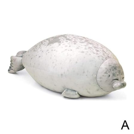 Angry Seal Kudde Plysch Seal Animal Toy Seal Kudde -1