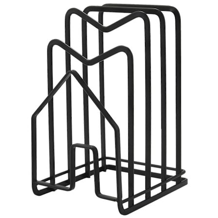 Skärbrädeställ Skärbräda Organizer Ställhållare Köksbänk Grytor Pannlock Ställ Orga