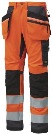 Snickers Workwear 6230 AllroundWork Arbeidsbukse varsel, oransje Varsel, Oransje, Klær