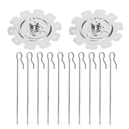 Rostfritt Stål Rotisserie Elektrisk Ugn Grillspett Nålbur Set BBQ Grill TillbehörYMJJ