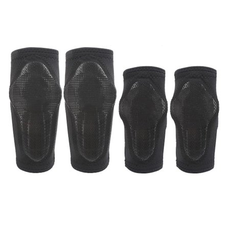 Stødsikre børns arm- og benbeskyttere til cykling, albue- og knæbeskyttere