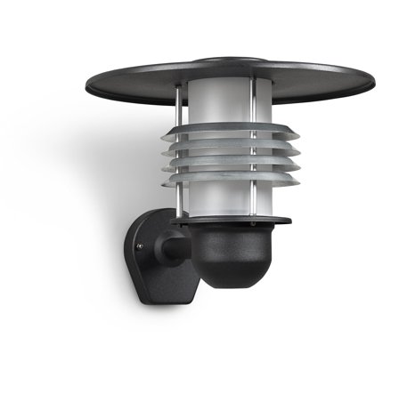 Westal Arnäs Veggarmatur 10 B, 393 lm, 356 x 420 mm Svart, blåst, Belysning