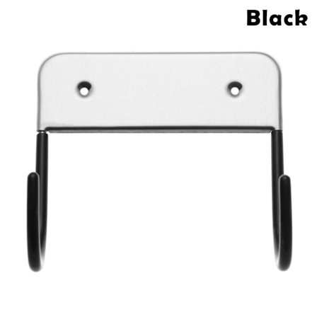 Strykbrädehängare Hyllstöd Hylla SVART