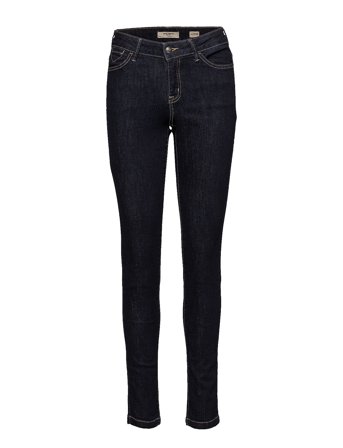 Fly, Highwaist, Slim Fit Blue Saint Tropez