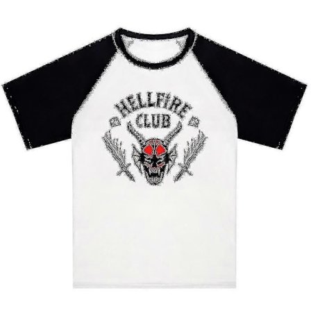 Stranger Things 4 Hellfire Club T-Shirt - WELLNGS Style4 110