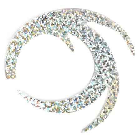 Dragon Tails XXL 3-pack, Holographic Silver