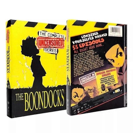 The Boondocks Säsong/Serie 1-4 (DVD, 11-Disc, Box Set) Förseglad Fri Frakt