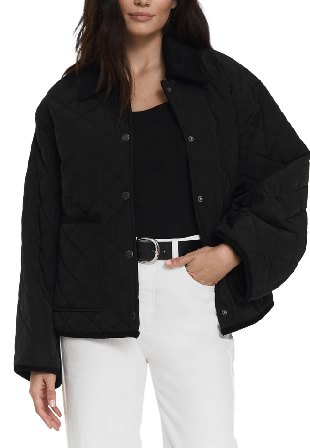 Twist & Tango Emmy Quilted Jacket Jackor Dam Svart M