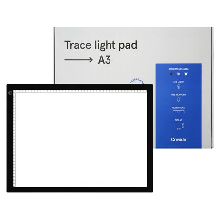 Crevide Lysbord Trace Light Pad A3