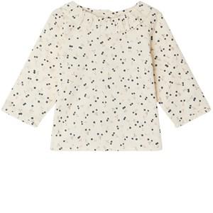 Bonpoint Ganiti Printed Blouse Ecru 3 Years - Tops - 3 years - Cream - Mädchen